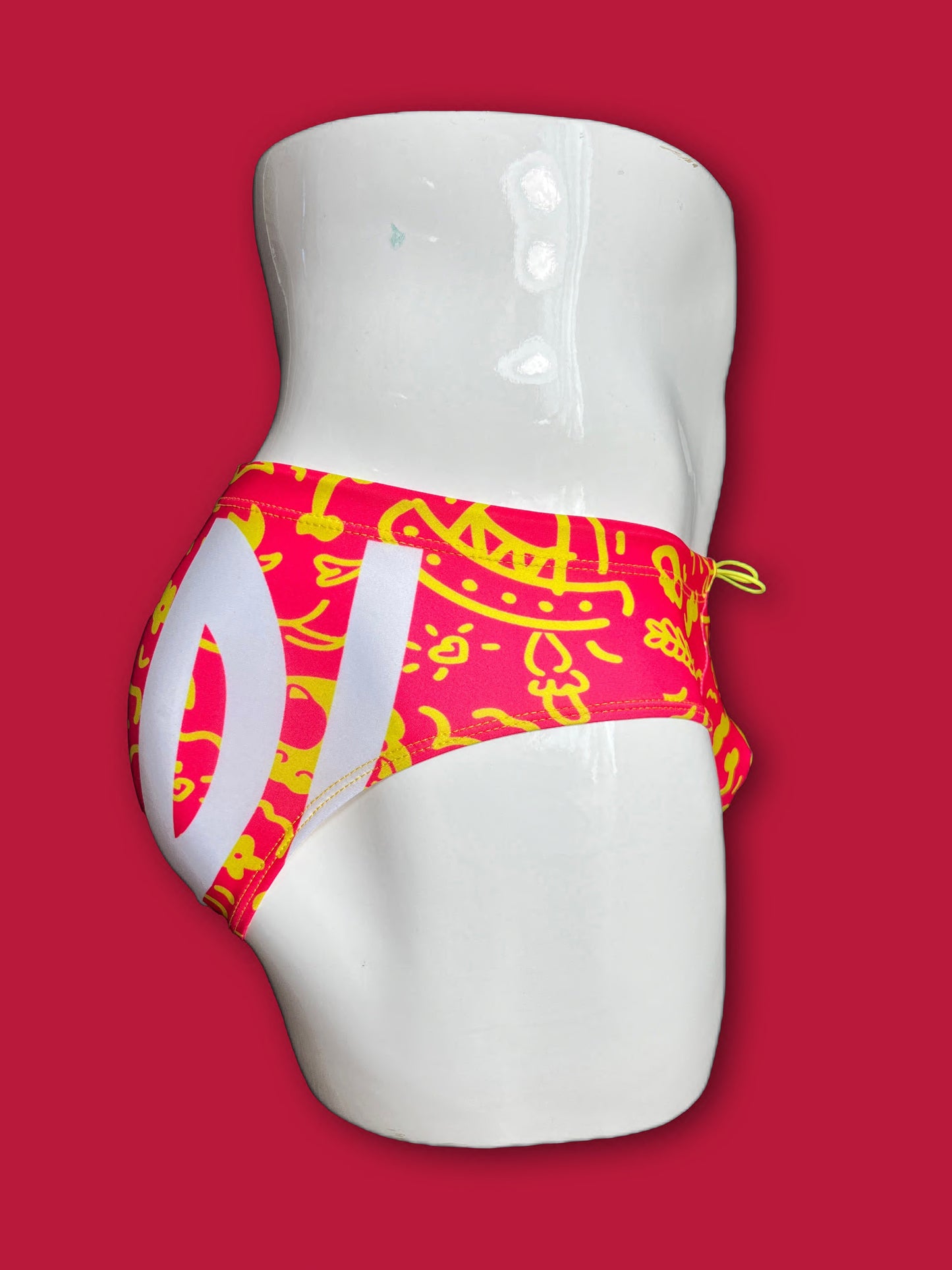 Si Papi Pink Swimwear Briefs - Swimsuit Bikini style