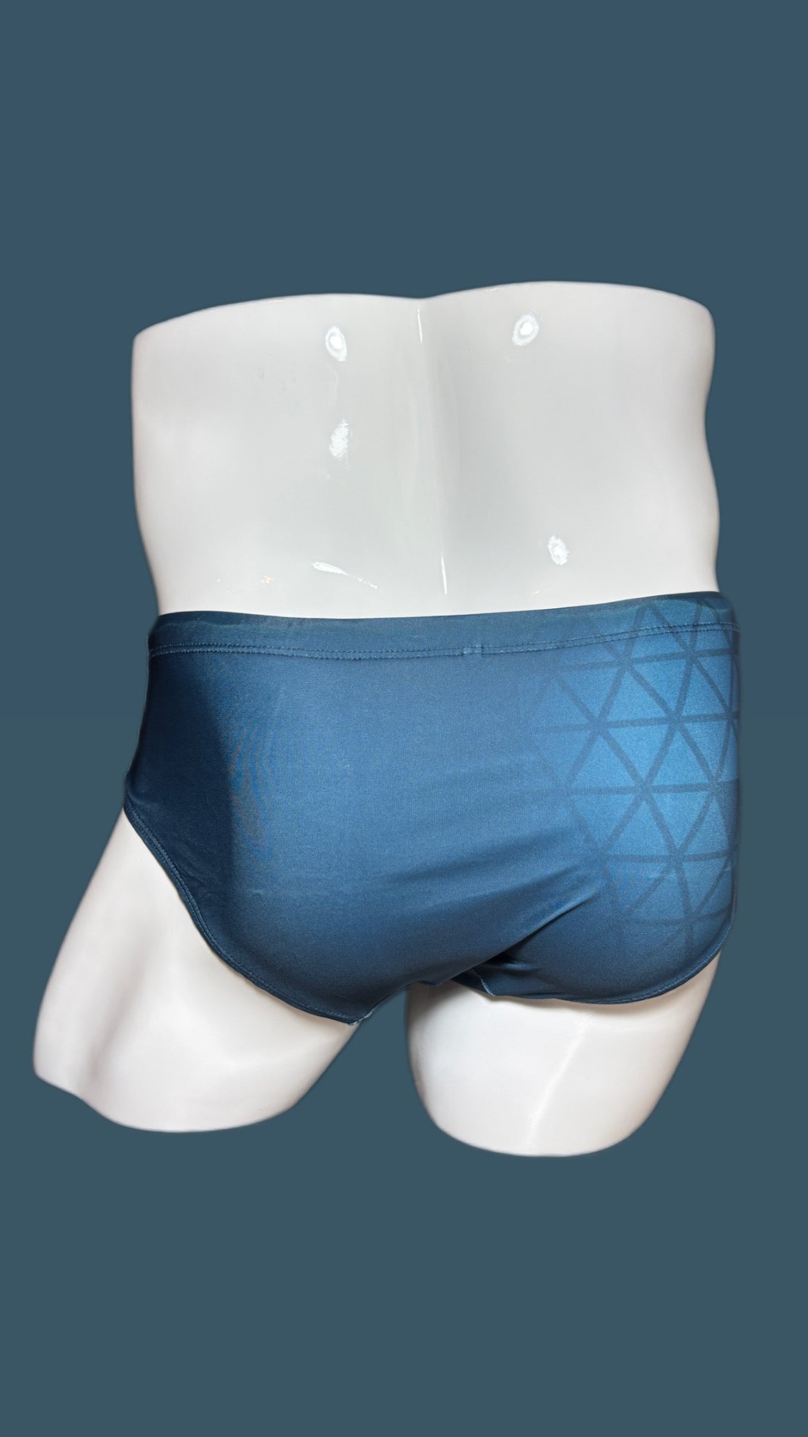 Deep Blue Swimwear Briefs - Swimsuit Flat Front style - Men bathing suit