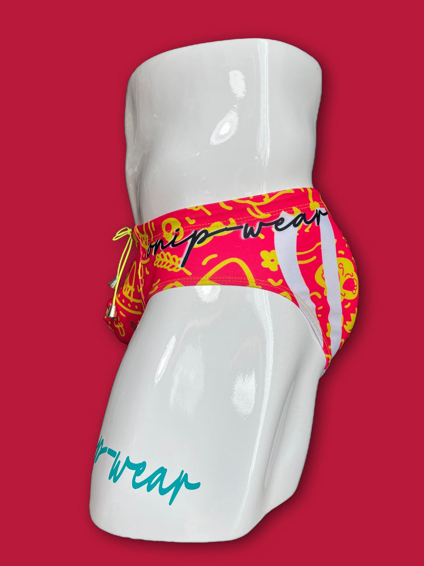 Si Papi Pink Swimwear Briefs - Swimsuit Bikini style