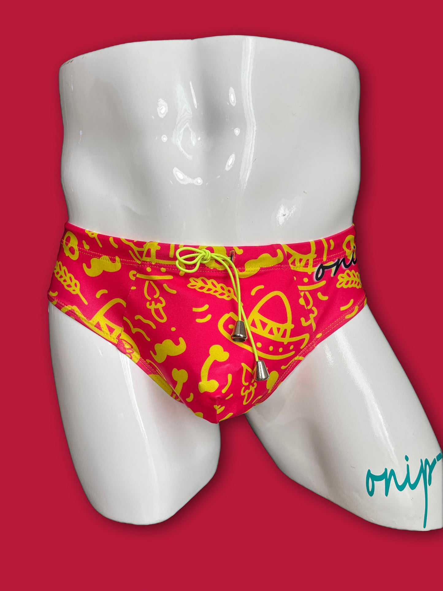 Si Papi Pink Swimwear Briefs - Swimsuit Bikini style