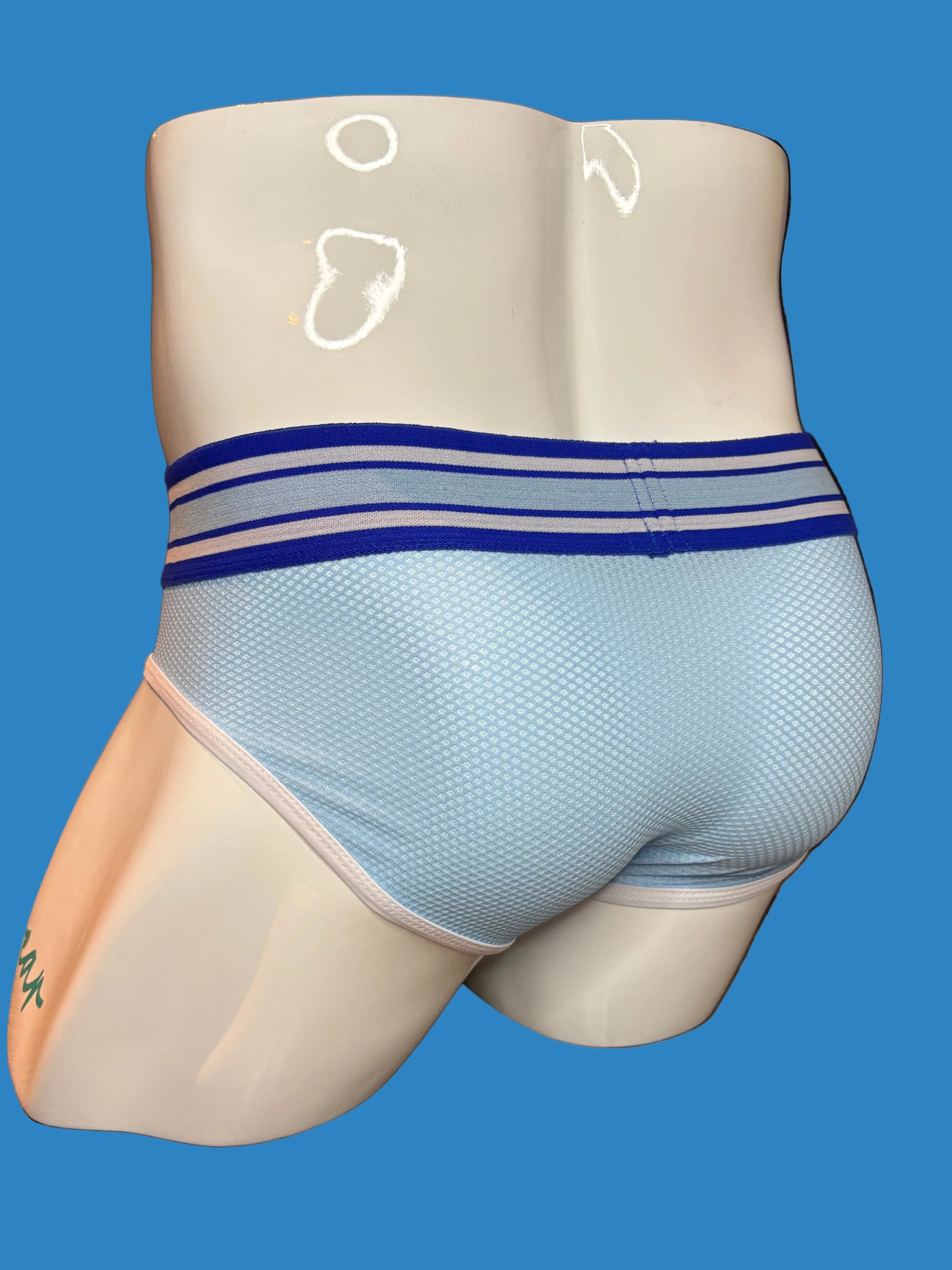 Baby Blue Brief - Be Proud.Be You. Brief Men Mesh pouch Underwear. Men Underwear