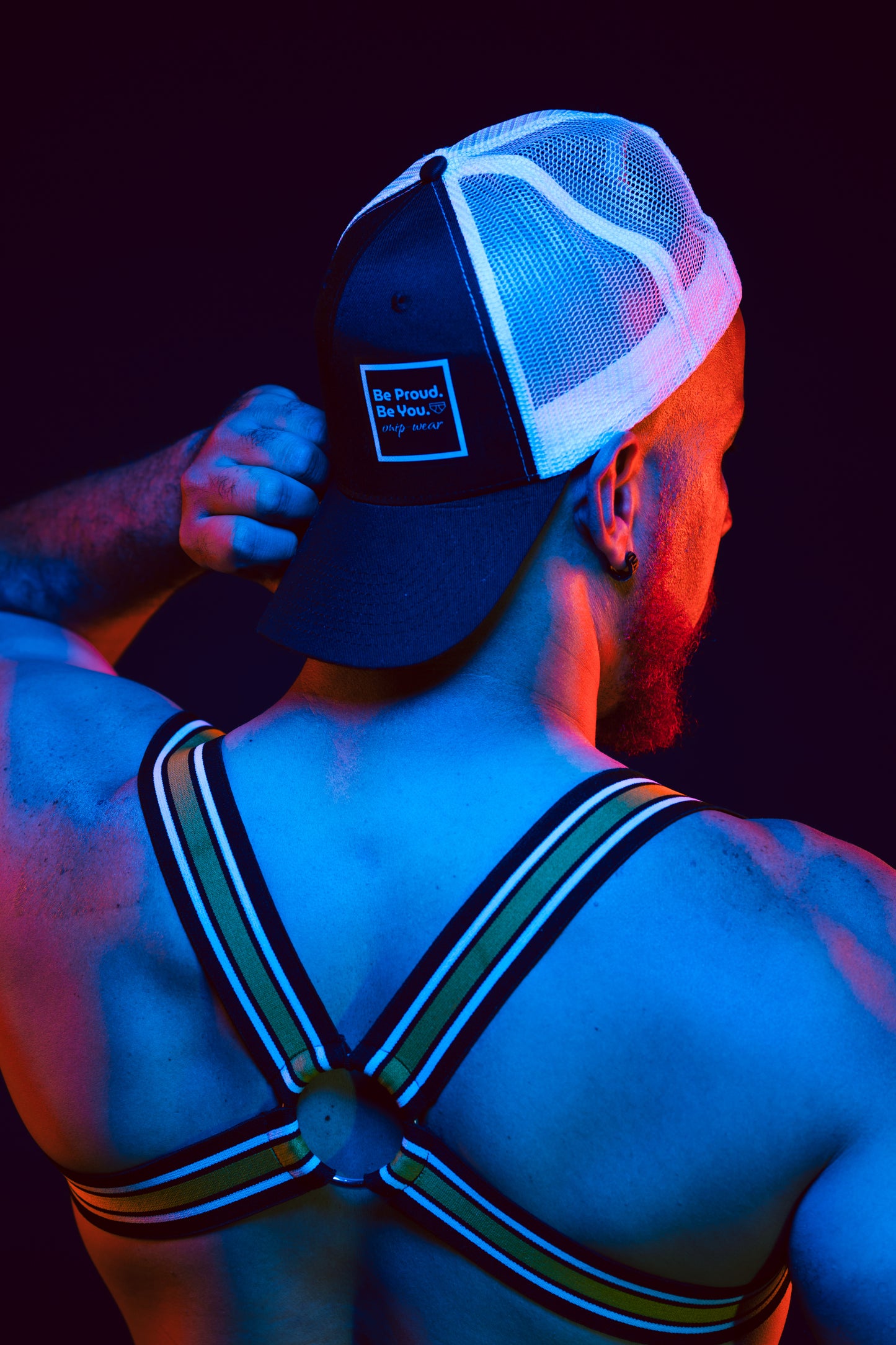 Black Yellow Harness - Chest Harness Onip-Wear
