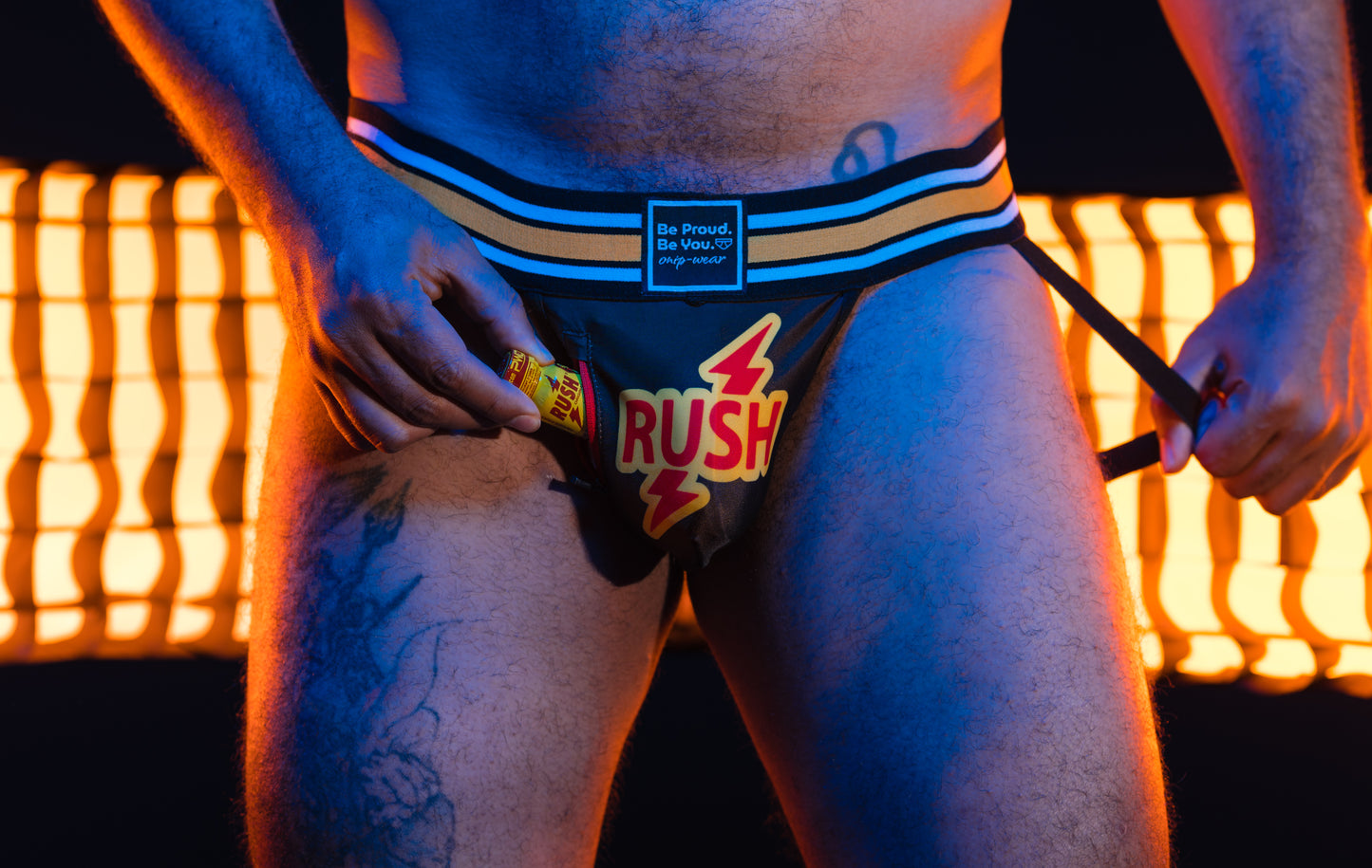 Pocket Jockstrap - Rush. Jockstrap Men pouch Underwear.