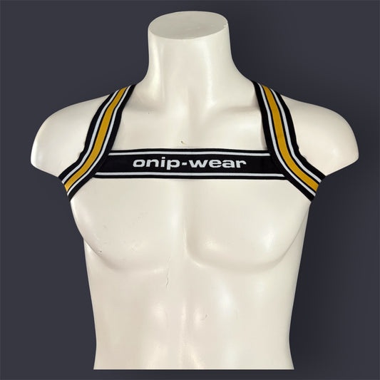 Black Yellow Harness - Chest Harness Onip-Wear