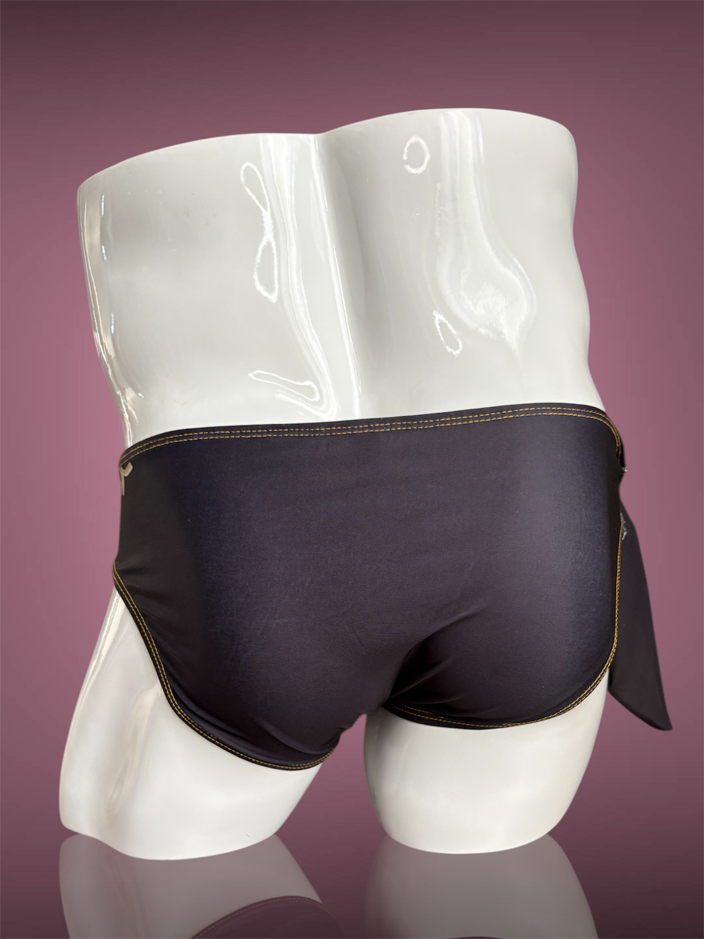 Black Tie Swimwear Briefs - Swimsuit Bikini style - Men bathing suit