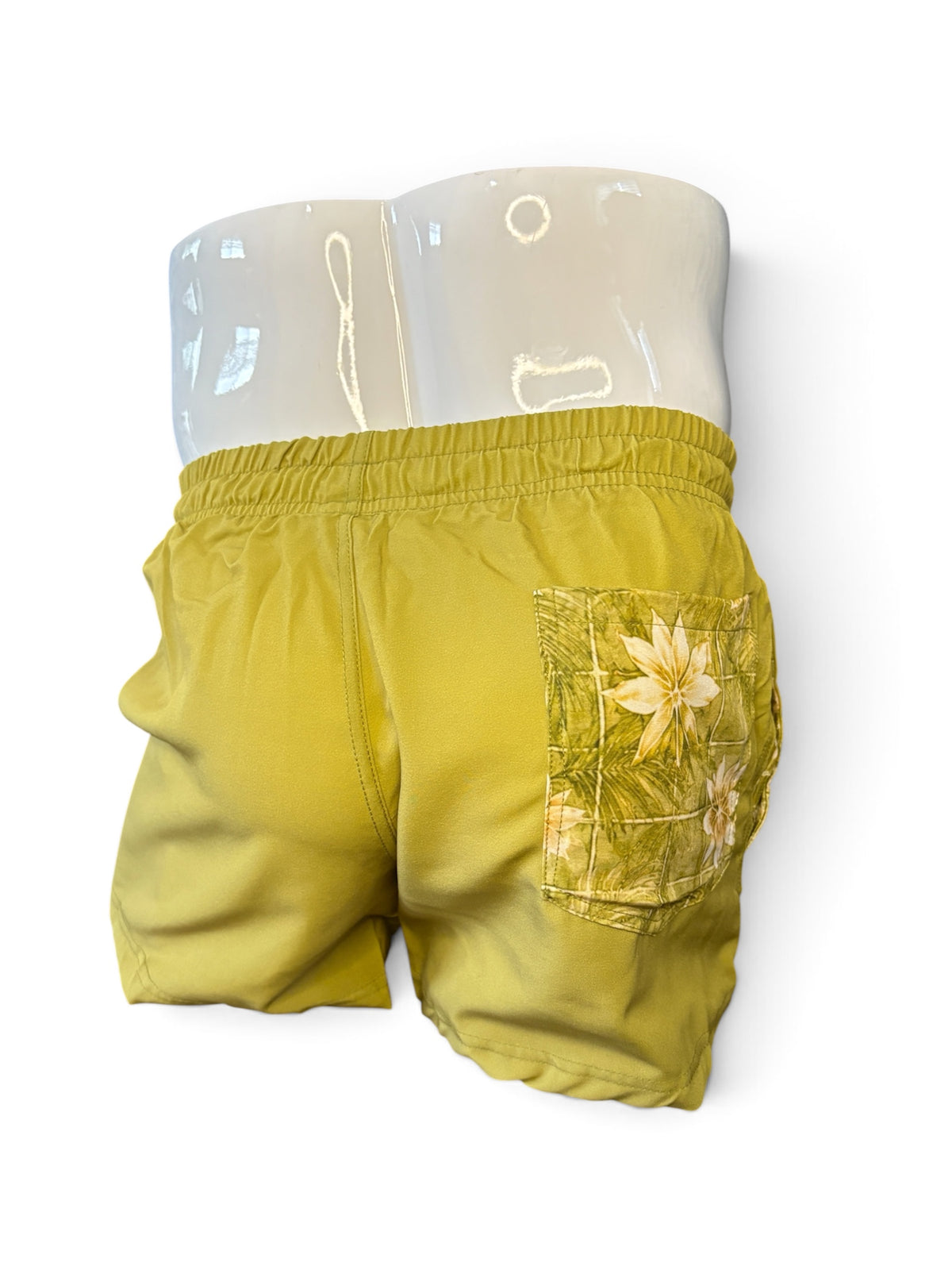 Palm Tile Swimwear Shorts - Swimsuit 3” shorts - Men bathing suit