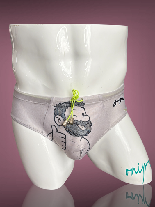 Beardo Benny Swimwear Briefs - Swimsuit Bikini style - Men bathing suit