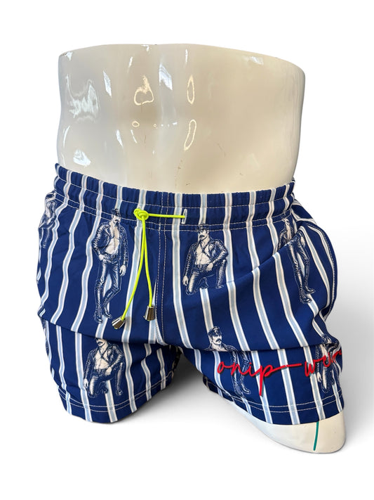 Blue District Swimwear Shorts - Swimsuit 3” shorts - Men bathing suit