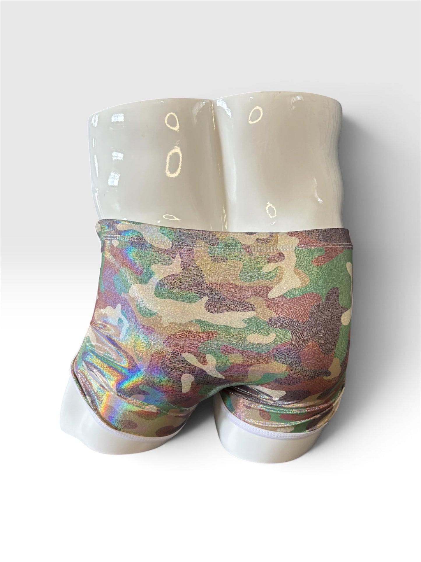 Rebel Camo Swimwear Shorts - Swimsuit Square Cut style - Men bathing suit