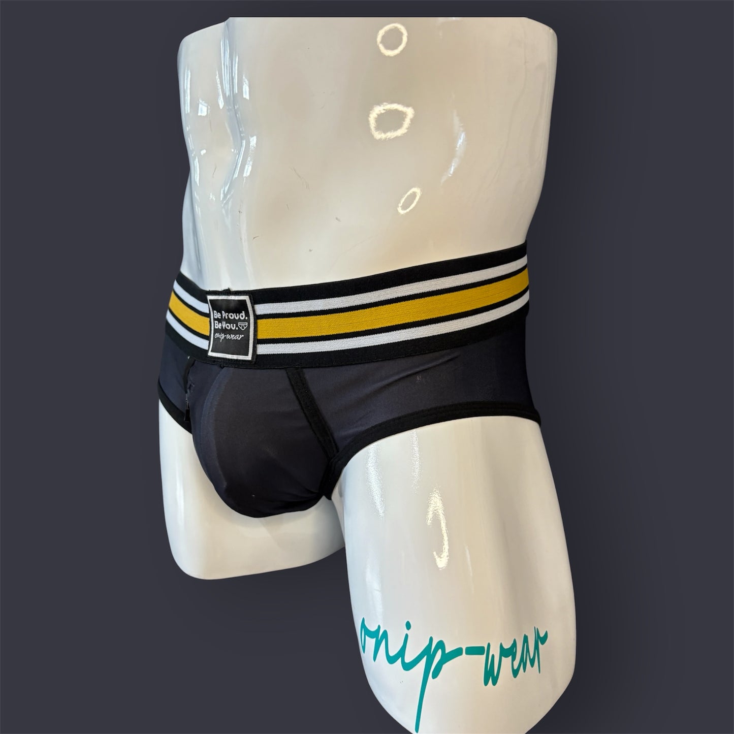 Pocket Brief - Be Proud.Be You. Brief Rush Pocket Pouch Underwear. Men Underwear