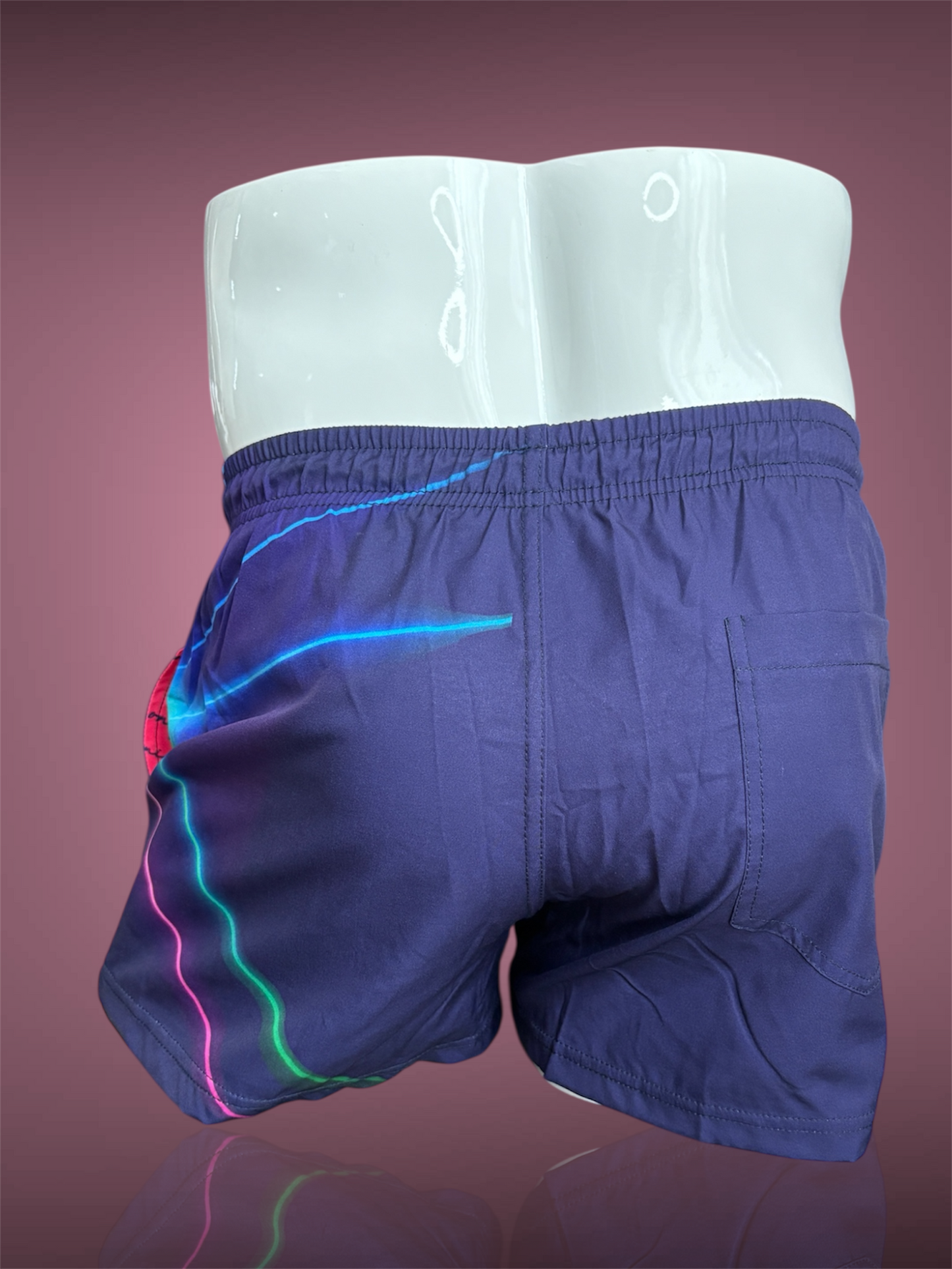 Midnight Glare Swimwear Shorts - Swimsuit 3” shorts - Men bathing suit