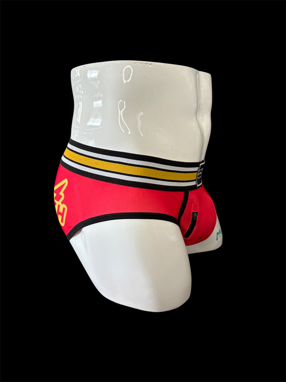 Pocket RED Rush Brief - Be Proud. Brief Pocket Pouch Underwear. Men Underwear