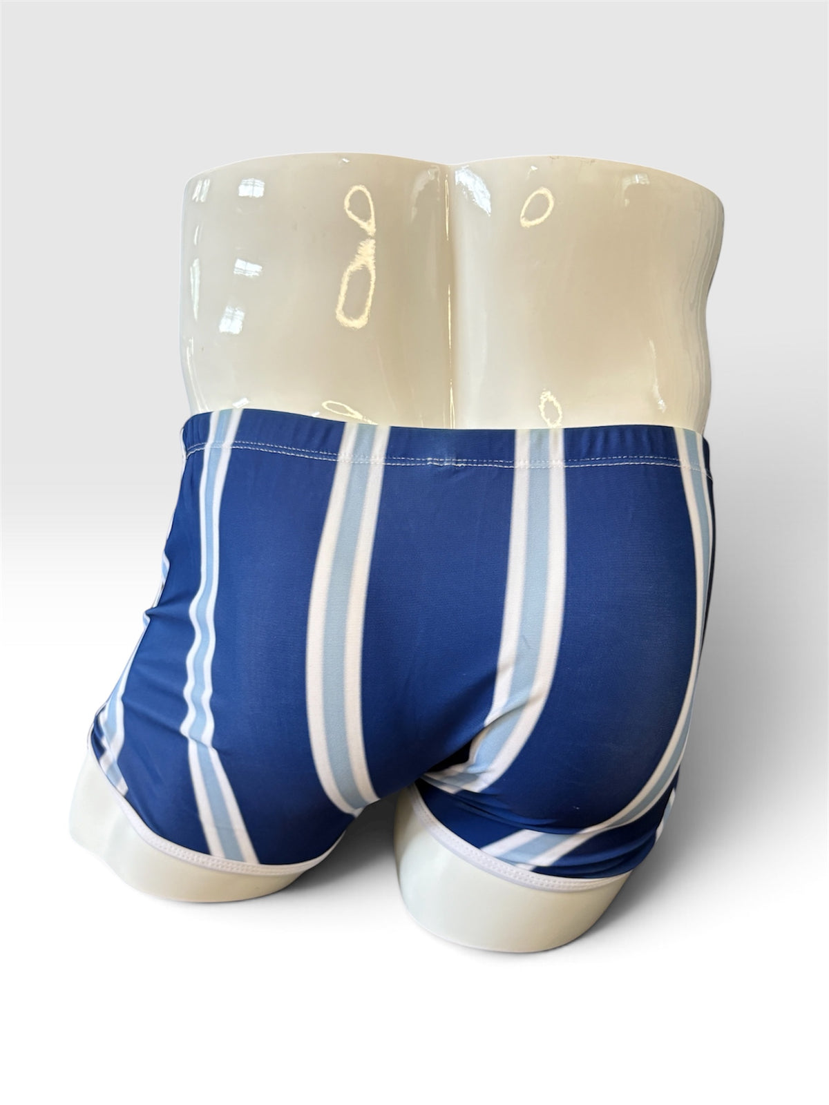 Blue District Swimwear Shorts - Swimsuit Square Cut style - Men bathing suit