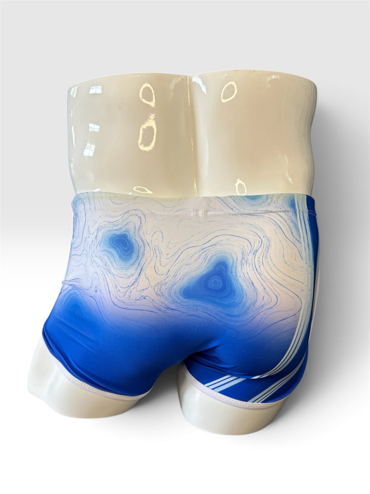 Topo Stripe Swimwear Shorts - Swimsuit Square Cut style - Men bathing suit