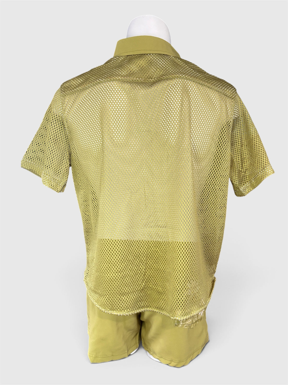 Green Mesh Men’s Shirt - Beach Shirt - Onip-Wear