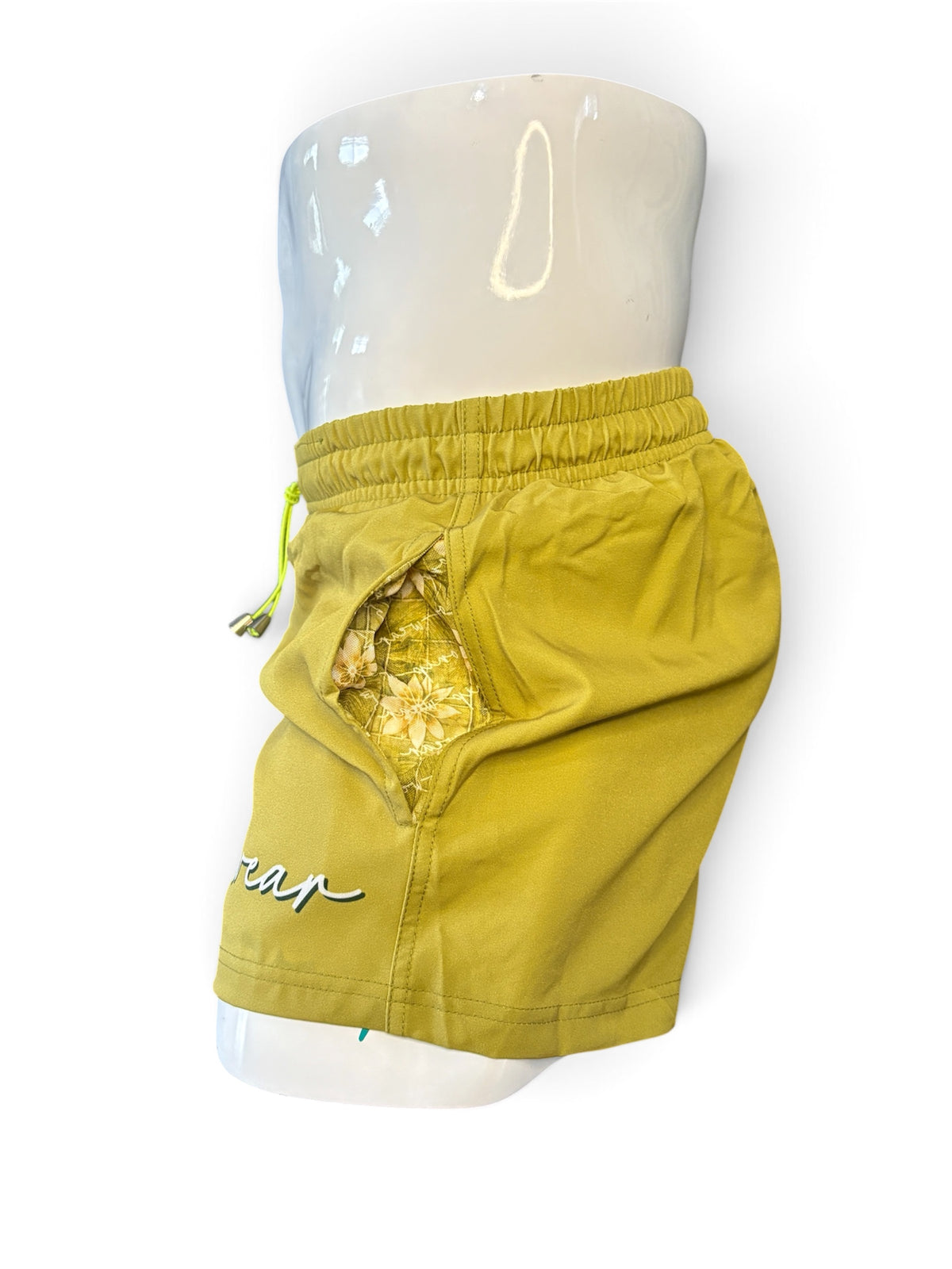 Palm Tile Swimwear Shorts - Swimsuit 3” shorts - Men bathing suit